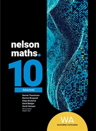 Nelson Maths 10 Advanced Western Australia Student Book - 9780170465595
