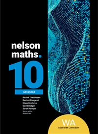 Nelson Maths 10 Advanced (WA) Student Book with Nelson MindTap