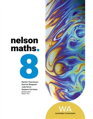 Nelson Maths 8 Western Australia Student Book - 9780170465601