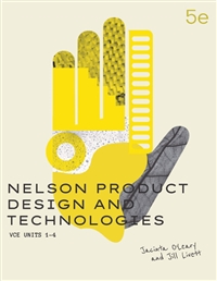 Nelson Product Design and Technologies VCE for Units 1-4 Student Book