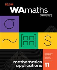 Nelson WAmaths Year 11 Mathematics Applications Student Book - 9780170477529