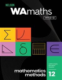 Nelson WAmaths Year 12 Mathematics Methods Student Book