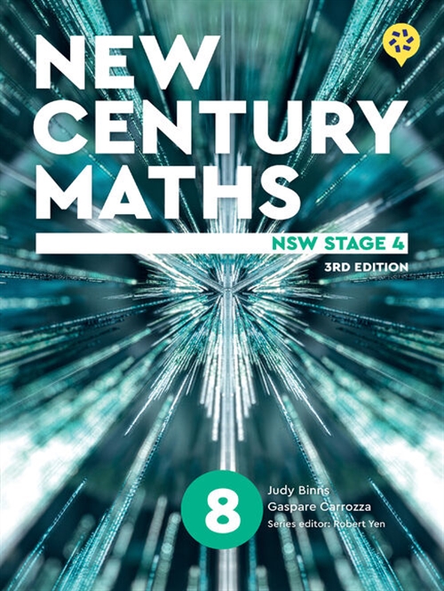 Picture of  New Century Maths 8 (Student Book with Nelson MindTap)