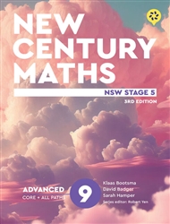 New Century Maths 9 Advanced Student Book - 9780170479585