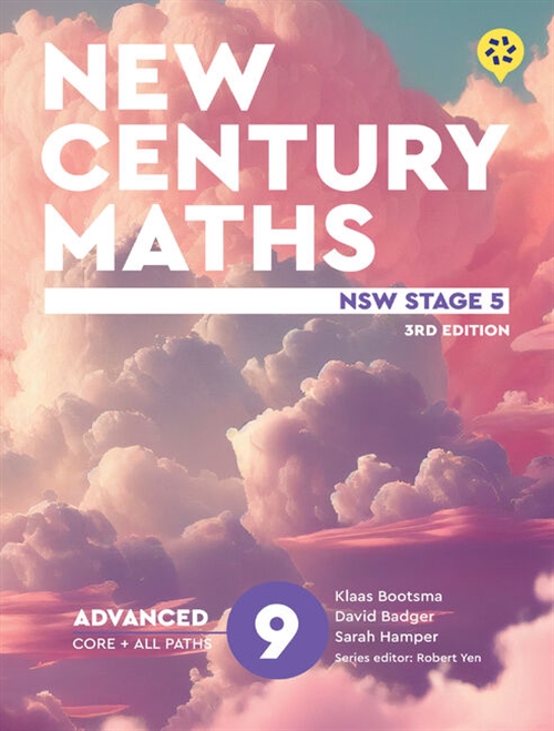 Picture of  New Century Maths 9 Advanced (Student Book with Nelson MindTap)