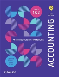 Accounting: An introductory Framework Units 1&2 with Nelson MindTap - 9780170481144