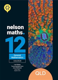 Nelson QCE General Mathematic Units 3 & 4 1E + NMT - 9780170484824