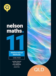 Nelson QCE Mathematical Methods Units 1 & 2 1E + NMT - 9780170484909