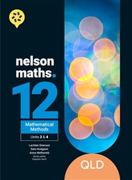 Nelson QCE Mathematical Methods Units 3 & 4 1E + NMT - 9780170484985