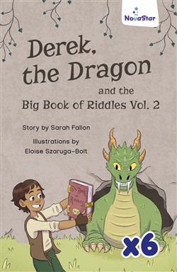 Derek, the Dragon and the Big Book of Riddles Volume 2 x 6 - 9780170486828