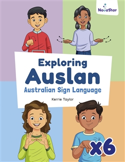 Exploring Auslan: Australian Sign Language x 6 - 9780170486965