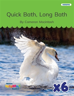 Quick Bath, Long Bath x 6 (Digraphs) - 9780170487504