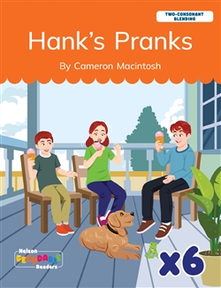 Hank's Pranks x 6 (Consonant Blending) - 9780170487542