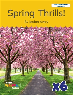 Spring Thrills! x 6 (Consonant Blending) - 9780170487566