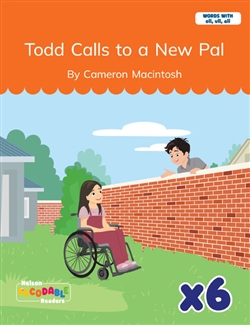 Todd Calls to a New Pal x 6 (Words with ull, oll, all) - 9780170487627