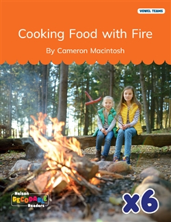Cooking Food with Fire x 6 (Long /ū/ Graphemes) - 9780170488006