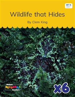 Wildlife that Hides x 6 (Set 15, Book 7) - 9780170488099