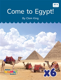 Come to Egypt! x 6 (Set 16, Book 10) - 9780170488228