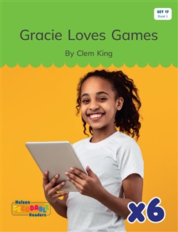 Gracie Loves Games x 6 (Set 17, Book 1) - 9780170488235