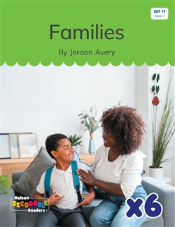 Families x 6 (Set 17, Book 7) - 9780170488297