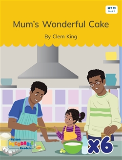 Mum's Wonderful Cake x 6 (Set 19, Book 3) - 9780170488457