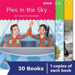 Nelson Decodable Readers Long Vowels Alternative Spellings Set Pack x20 - 9780170488617