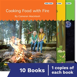 Nelson Decodable Readers Diphthongs/Vowel Teams/Long /ū/ Graphemes Set Pack x10 - 9780170488624