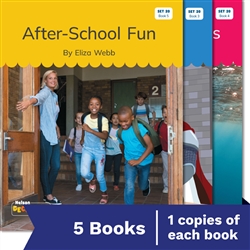 Nelson Decodable Readers Set 20 Silent Letters/Low-frequency Digraphs Set Pack x5 - 9780170488686