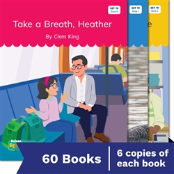 Nelson Decodable Readers Set 19 Low-frequency Spellings Small Group Pack X 60 - 9780170488785