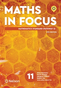 Maths in Focus 11 Mathematics Standard (Pathway 2) Student Book with Nelson MindTap