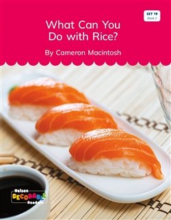 What Can You Do with Rice? (Set 19, Book 2) - 9780170502856