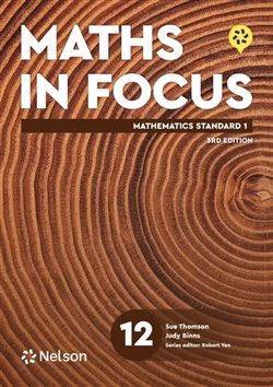 Maths in Focus 12 Mathematics Standard 1 Student Book with Nelson MindTap - 9780170503280