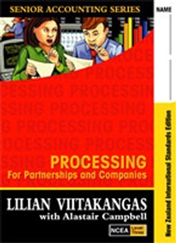 Processing for Partnerships and Companies Textbook/Workbook NCEA Level 3 - 9780170962803