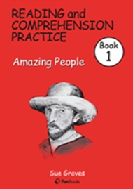 Reading & Comprehension Practice Book 1: Amazing People - 9780980765977