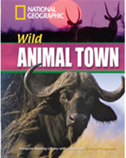 Picture of  Wild Animal Town + Book with Multi-ROM : Footprint Reading Library 1600