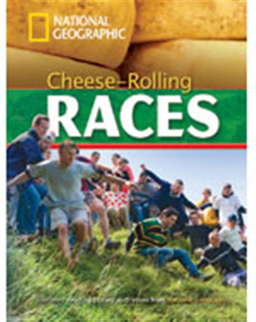 Picture of  Cheese-Rolling Races + Book with Multi-ROM : Footprint Reading Library  1000