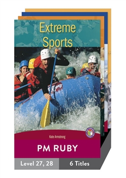 PM Non-Fiction Focus on Sport Ruby Level 27,28 Pack x 6 - 9781869614720